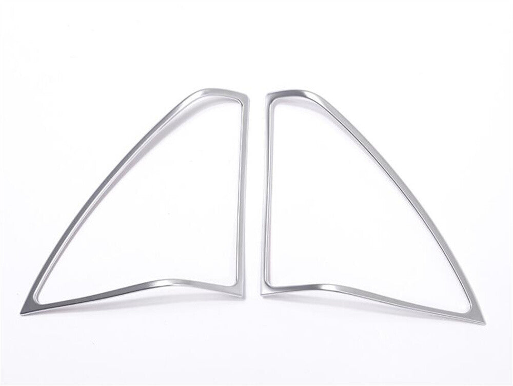 Front Door A-Pillar Tweeter Speaker Trim for Benz C Class W205 2016-21ABS Silver