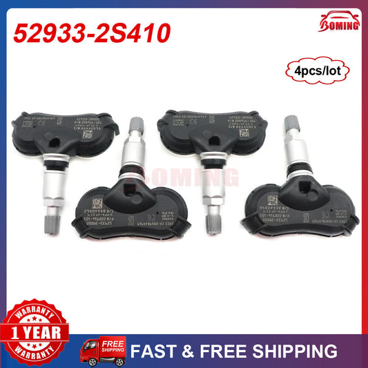 52933-2S410 4PCS TMPS Tire Pressure Sensor for Hyundai for Elantra for Kia Sportage