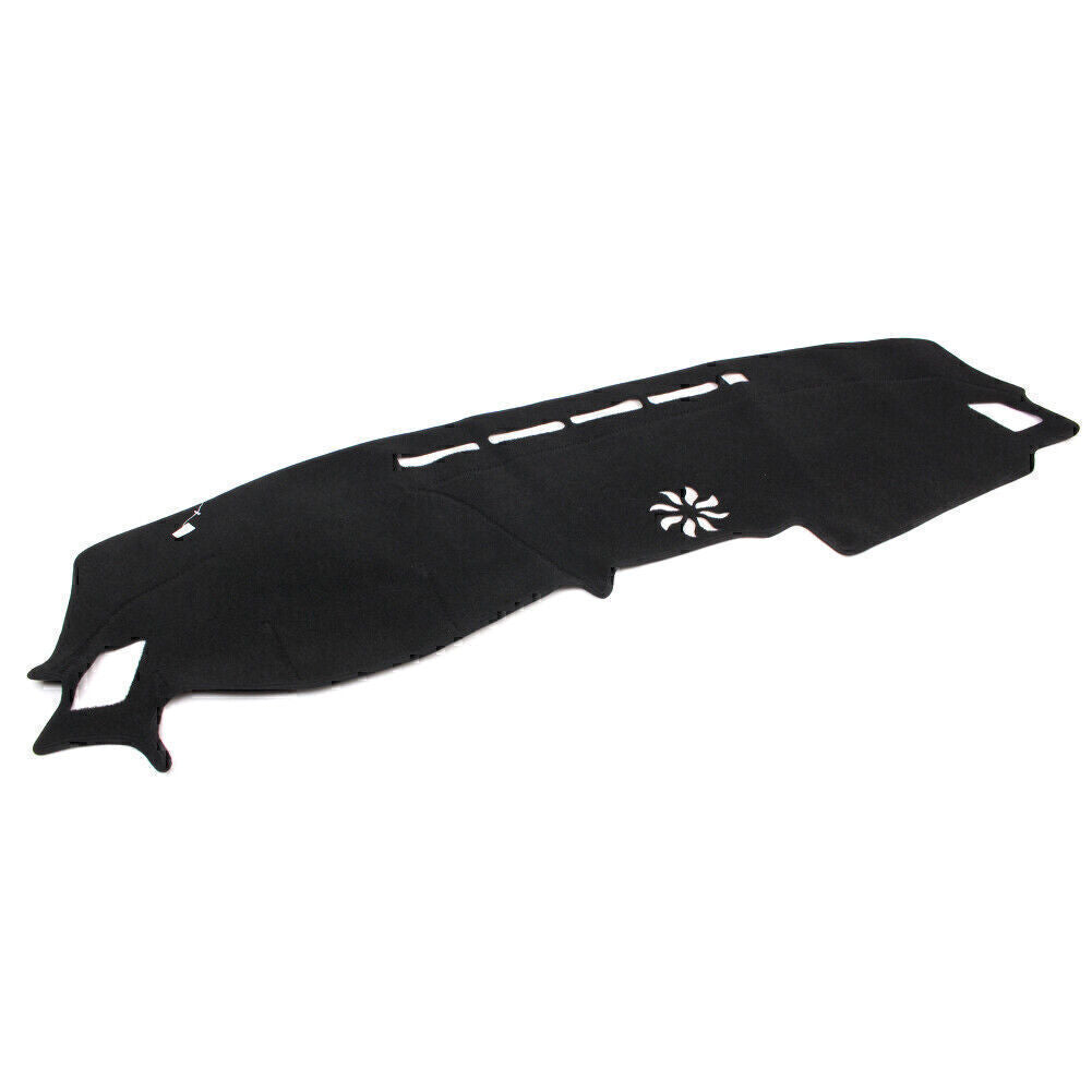 Black Polyester Dash Mat Dashboard Cover Dashmat for Honda Accord 2018-2019 LHD