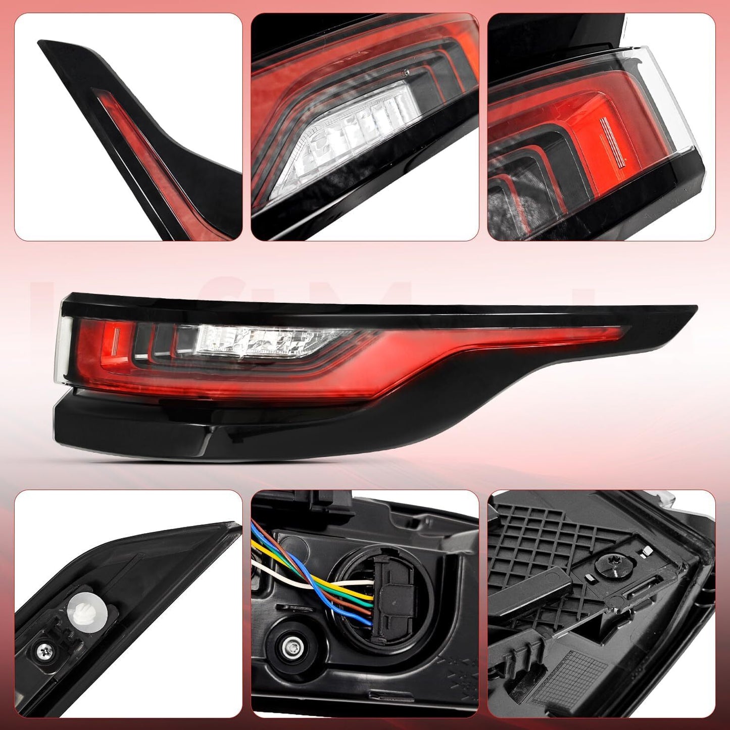 Tail Light Right LED Rear Brake Turn Light Lamp For 2018-2023 for Range Rover Velar
