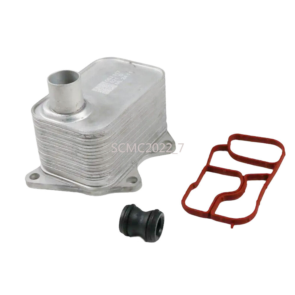 Engine Oil Cooler+Gasket Fit for VW for Golf for Jetta for Passat for AUDI A5 A6 Q5 06J117021D