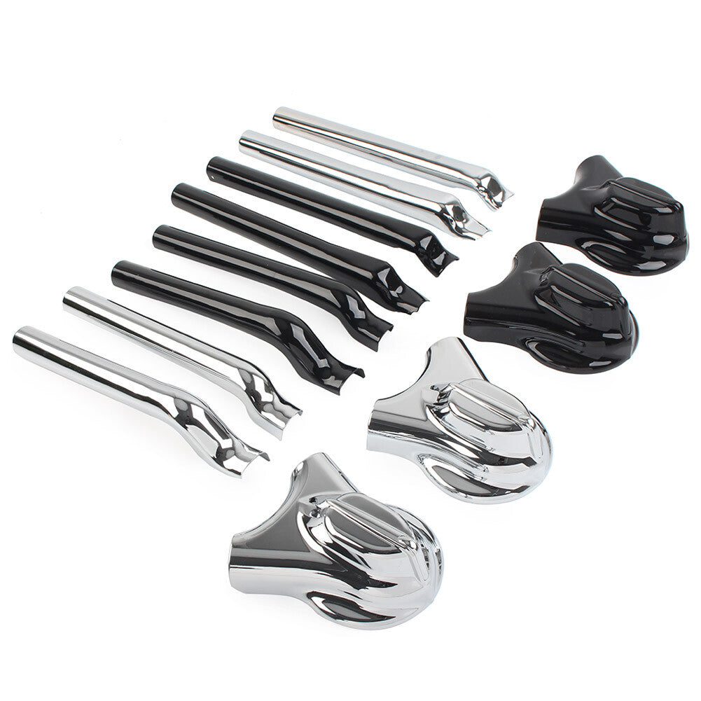 Rear for Phantom Swingarm Axle Covers Kit for Harley Softail FXST FXSTC FLSTC