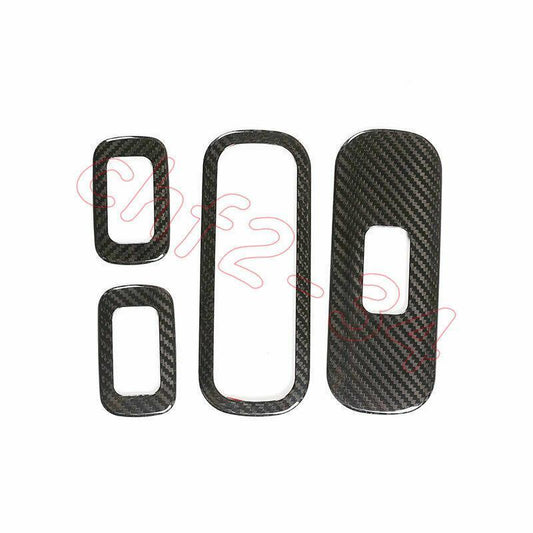 Dry Carbon Fiber Door Window Lift Switch Panel for Benz G Class W464 G65 G55 G63