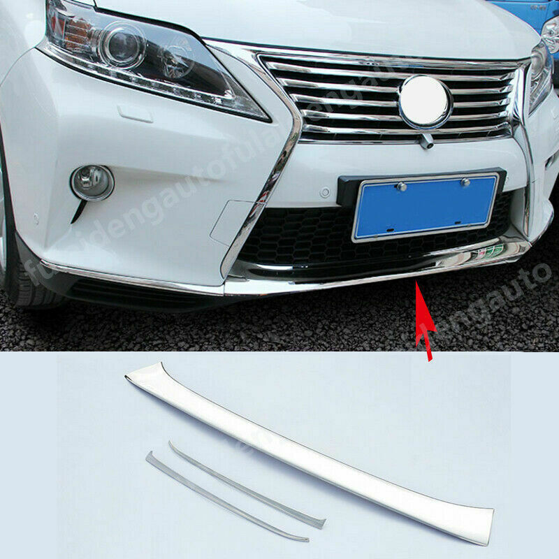 for LEXUS RX350 450H F Sport 2013-15 Front Bottom Bumper Lip Molding Cover Trim