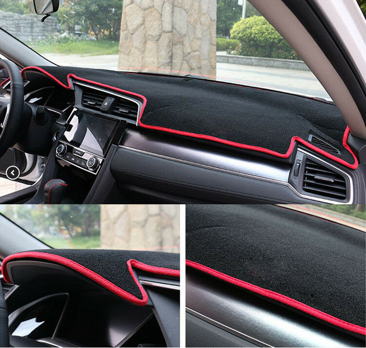 Inner Dashboard Dash Mat Non-slip DashMat Sun Shade for Honda 10th for Civic 2016-19
