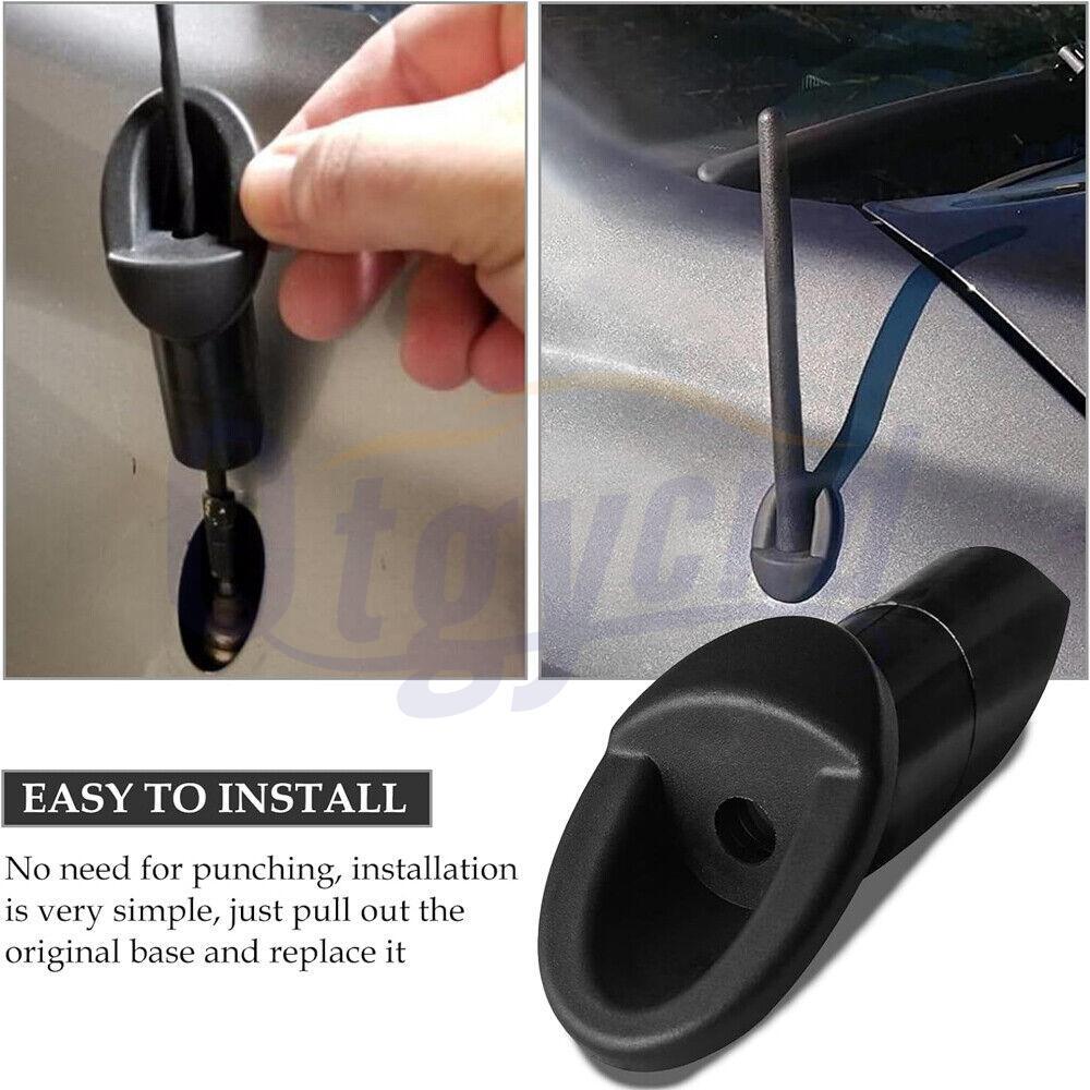 For 2011-2014 for Toyota for Sienna 2007-2013 Tundra Manual Radio Antenna Base Bezel US
