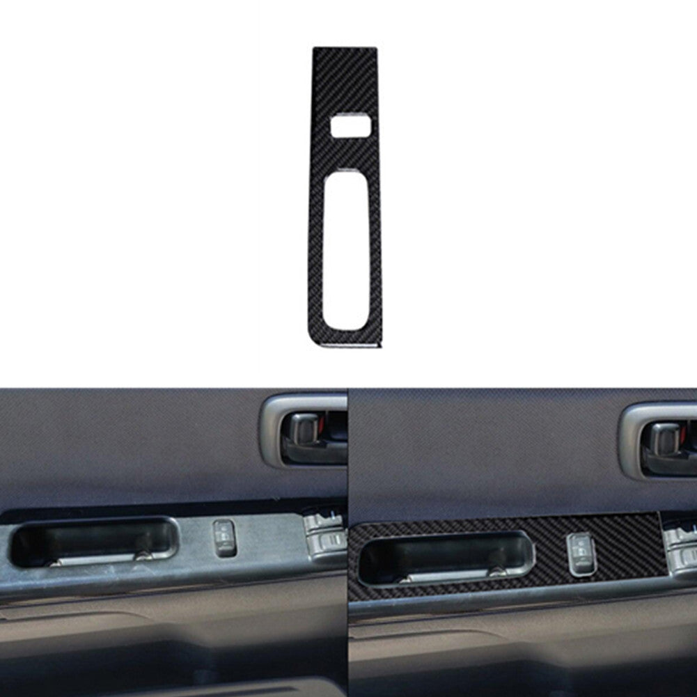 Carbon Fiber (2DR) Rear Door Control Cover For Colorado 2004-2012/ for Canyon 2005-12