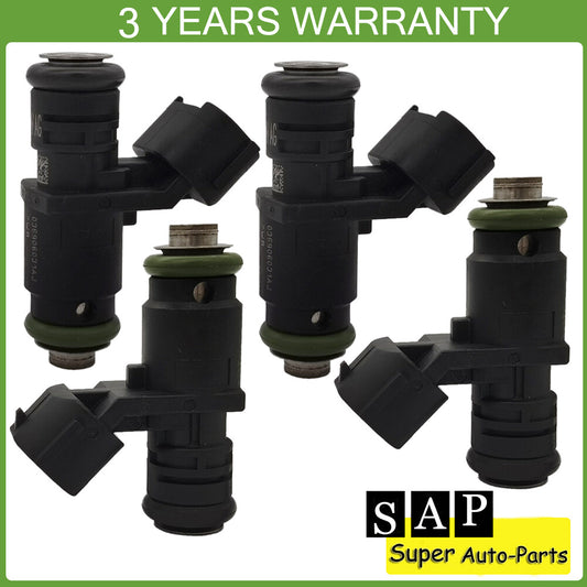 Set of 4 Fuel Injectors for Volkswagen Polo V 6R1 6C1 1.4 2009-2014 036906031AJ