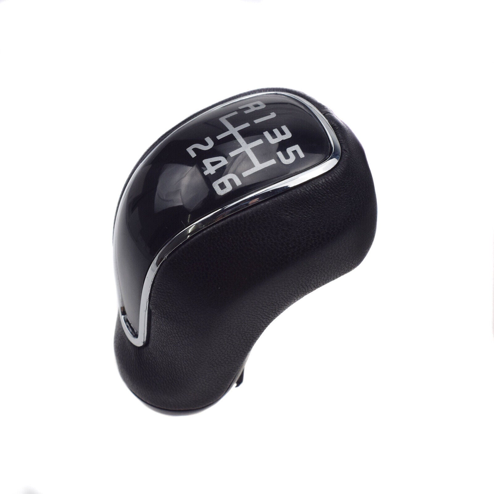 for KIA Forte5 for Hyundai IX25 6-Speed Gear Shift Knob Lever Leather 43711A2300D3B