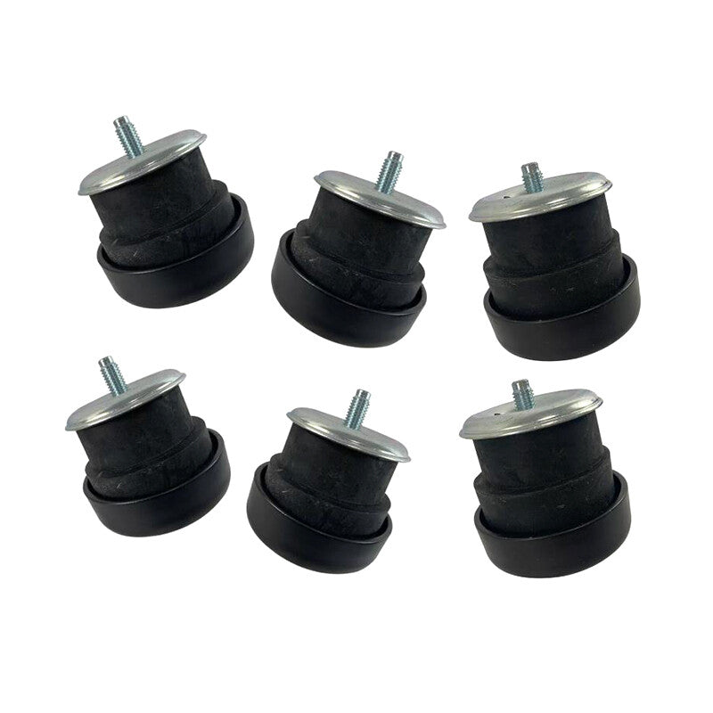 6-piece body mount kit for 1994-2004 for Chevrolet S10, compatible with for GMC S10 Sonoma 924-181 924-180