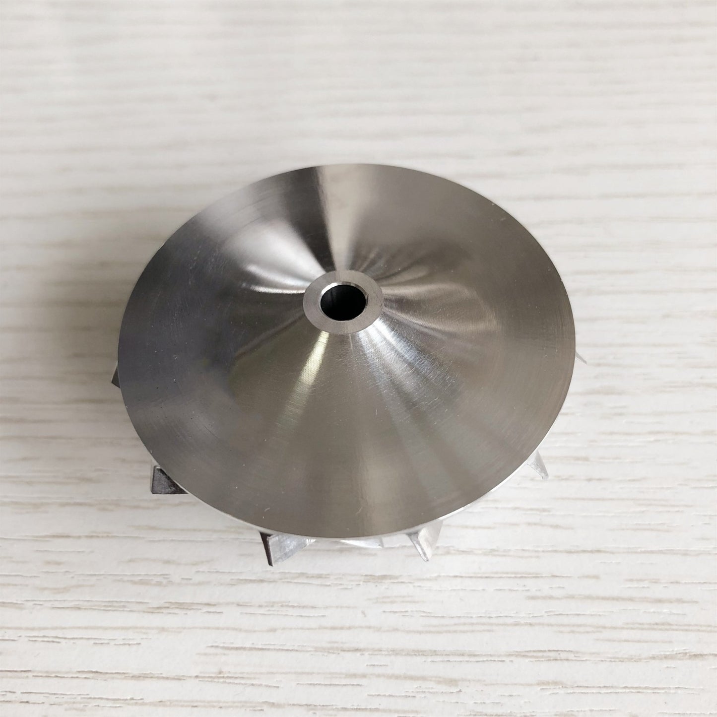 GT15-25 38.62/52.00 mm 11+0 Blade High-Performance Turbine Billet Compressor Wheel