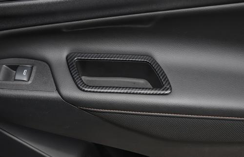 for Chevrolet Equinox 18-2021 Carbon Fiber ABS Inner Door Storage Box Cover Trim