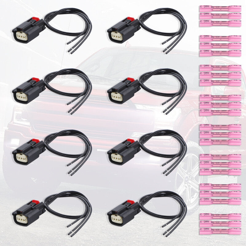 8X Ignition Coil Connector Plug for Ford for Mustang F150 for Lincoln MKX 9U2Z14S411EA