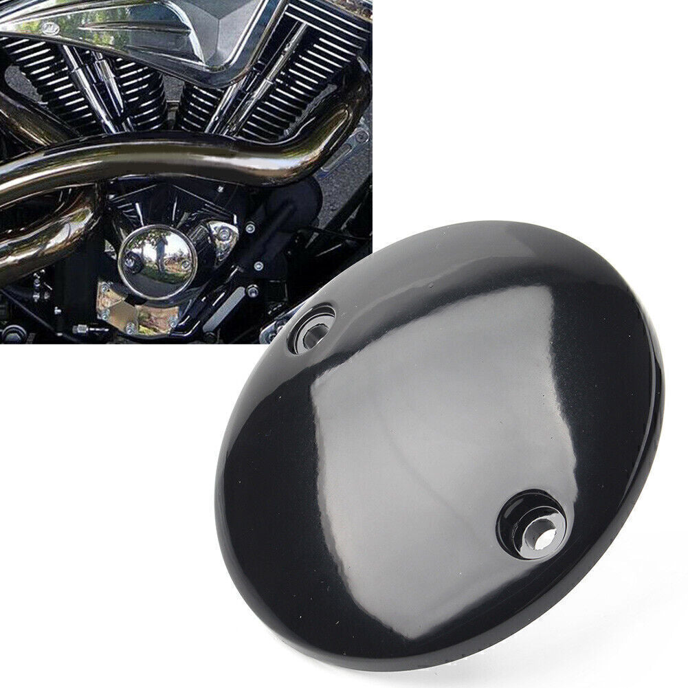for Harley Sportster XL 883 1200 72-17 Flat Black Timer Ignition Points Cover