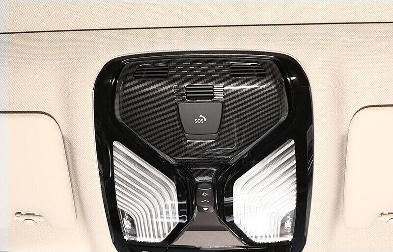 Car for BMW X3 G01 X4 G02 2018-2021 Carbon Fiber Front Reading Light Cover Trim