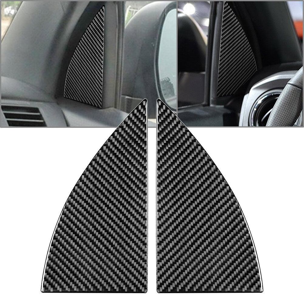 Innent¨¹r A-Sulen Abdeckung Trim f¨¹r for Toyota Tacoma 2015-22 Schwarz LHD Auto