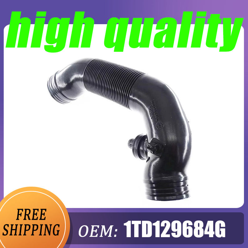 1-piece engine air filter intake hose 2.0 1TD129684G suitable for Volkswagen for Jetta Touran MK6 11-17