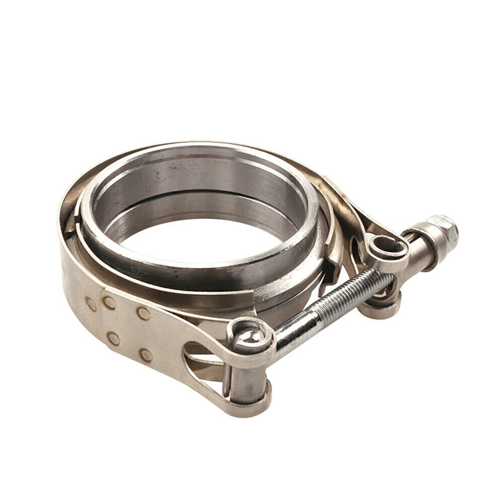 2.5 Self Aligning Male/Female V-Band Vband Clamp Stainless Steel Flange Kit