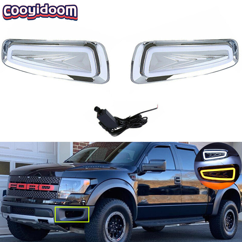 Daytime Running Light DRL Signal Lamp for Ford F150 SVT 2010-14 LHRH