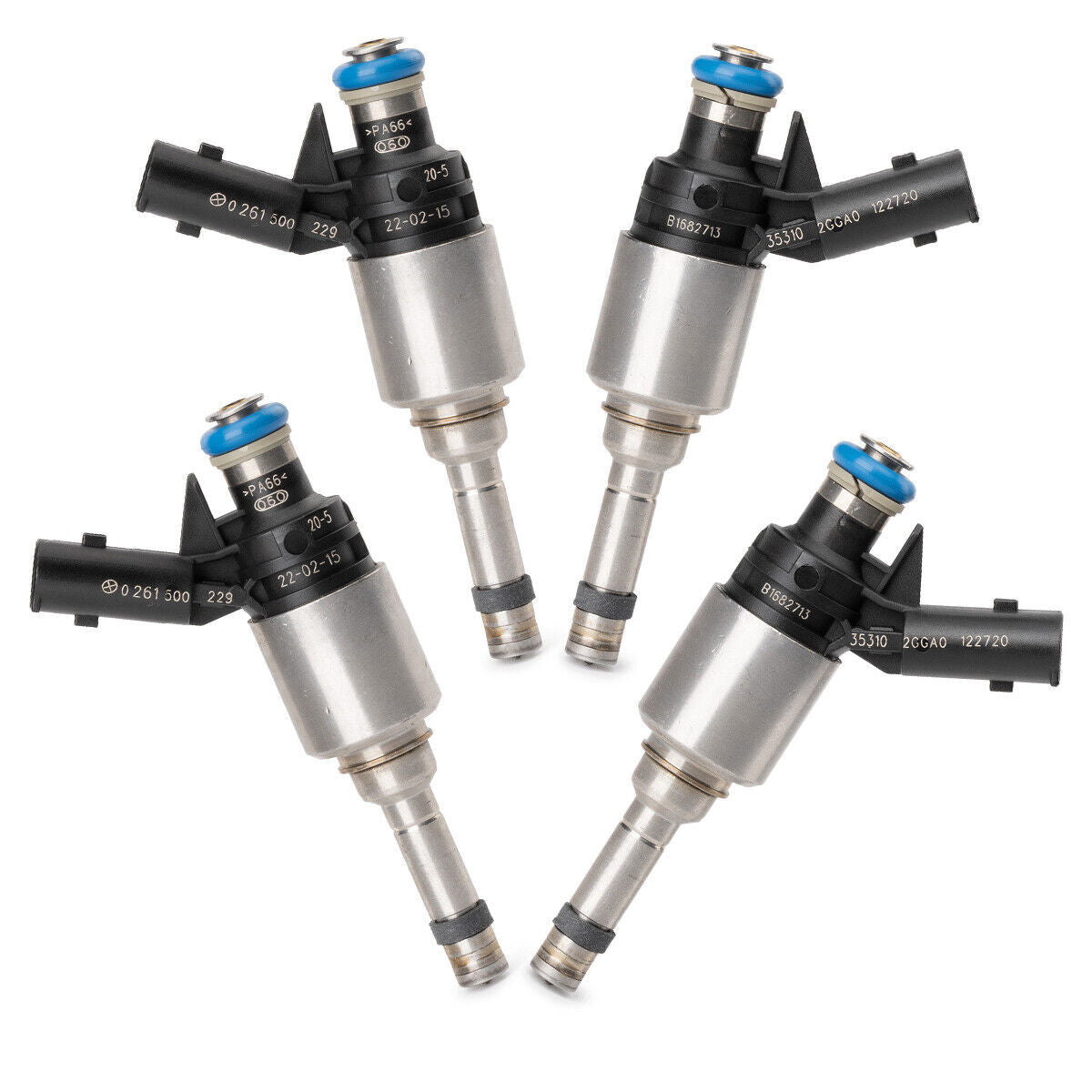 4pcs Fuel Injector Fit for 2016-2018 for Kia Sorento 2015-2017 for Hyundai Sonata 2.4L