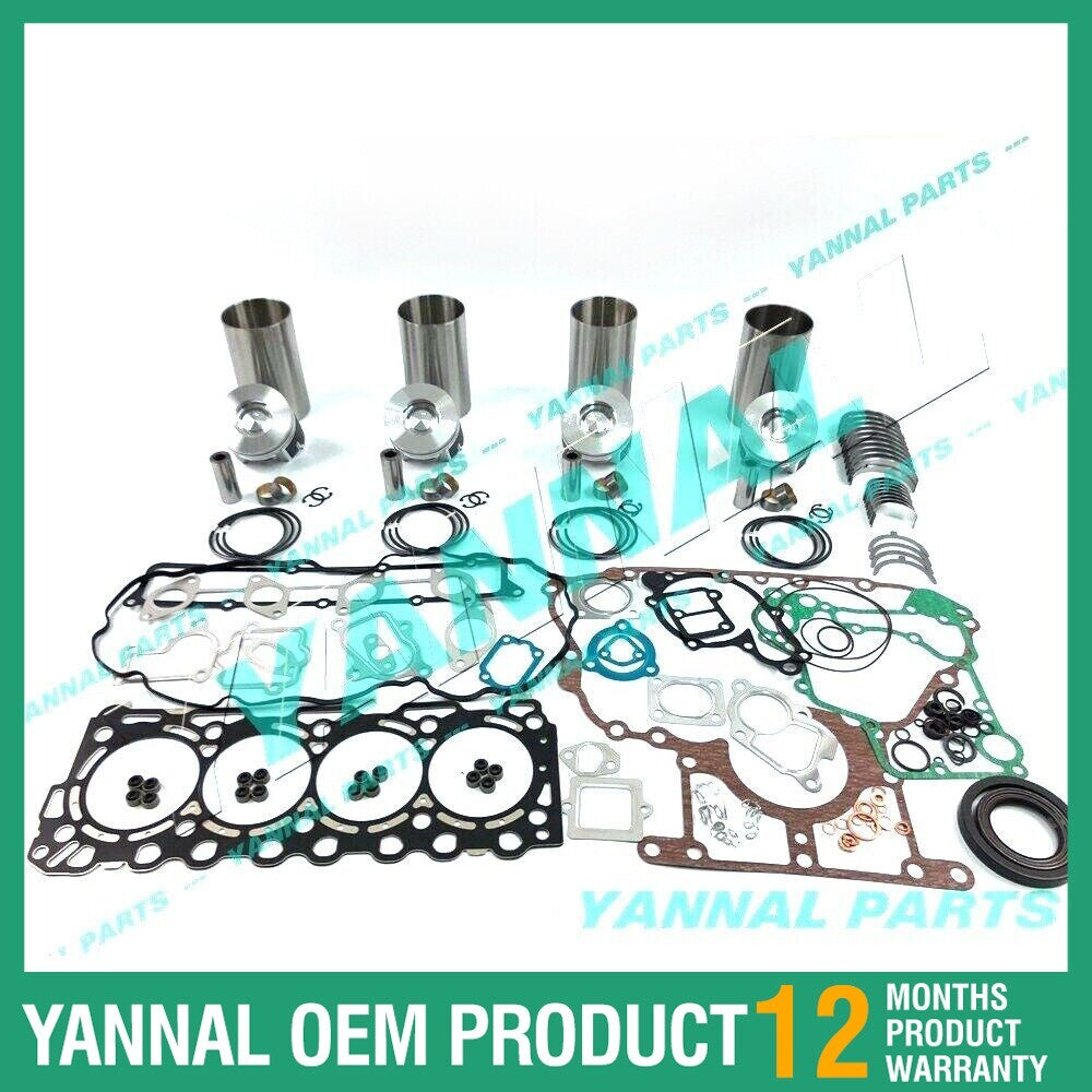 V3307 V3307DI-T Engine Overhaul and Repair Kit with Full Set of Washers for Kubota Engines