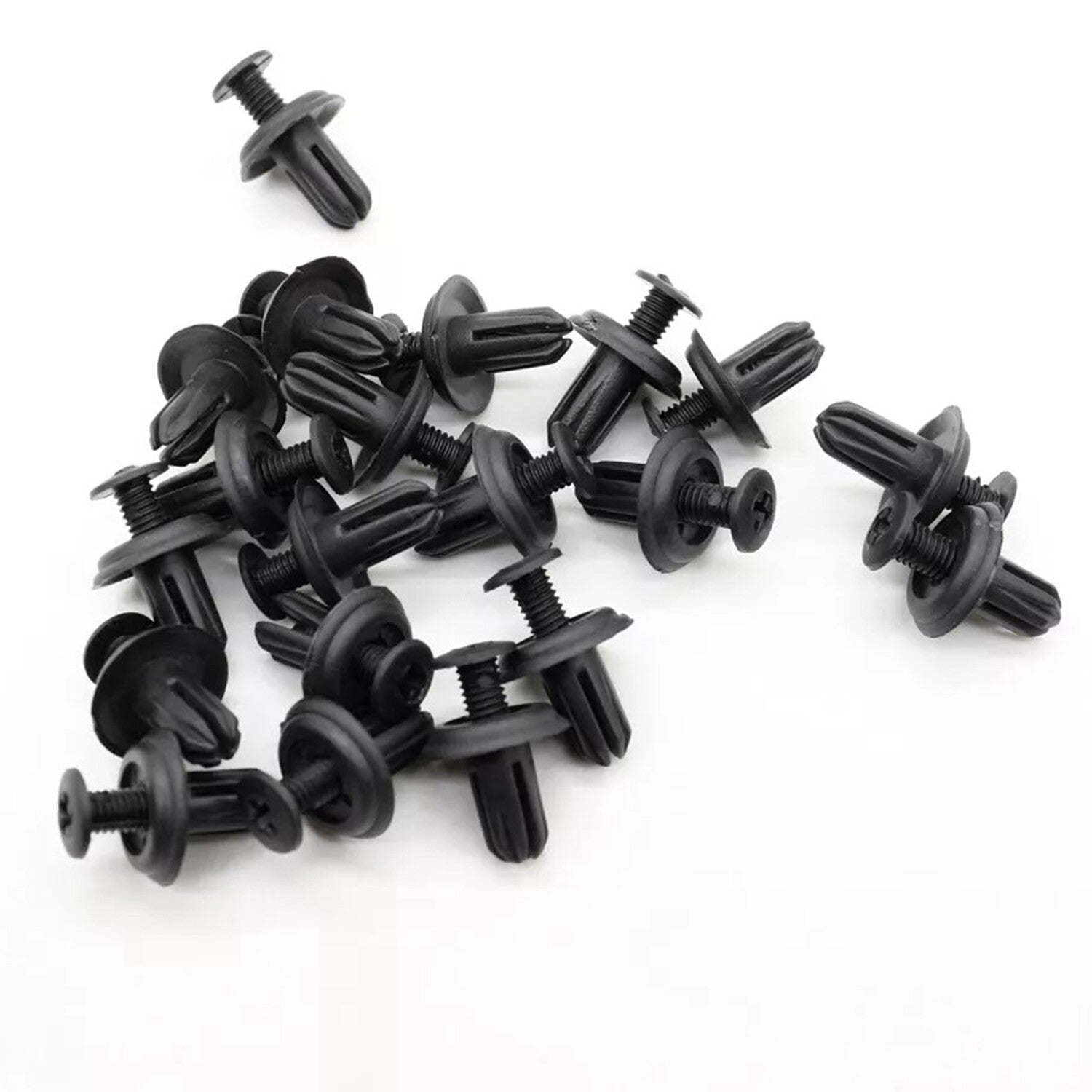 50X Cowl Vent Panel Retainer 6mm Hole Plastics Garnish Clips for Honda for Acura