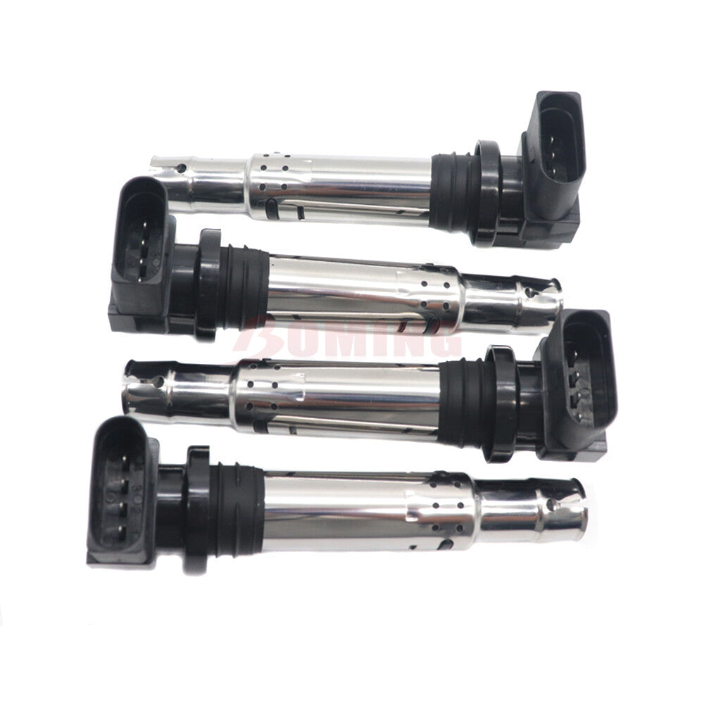 4X New Ignition Coil for VW for Golf 1.4 TSI for VW Polo for Jetta 1.6 FSI for Tiguan 036905715F