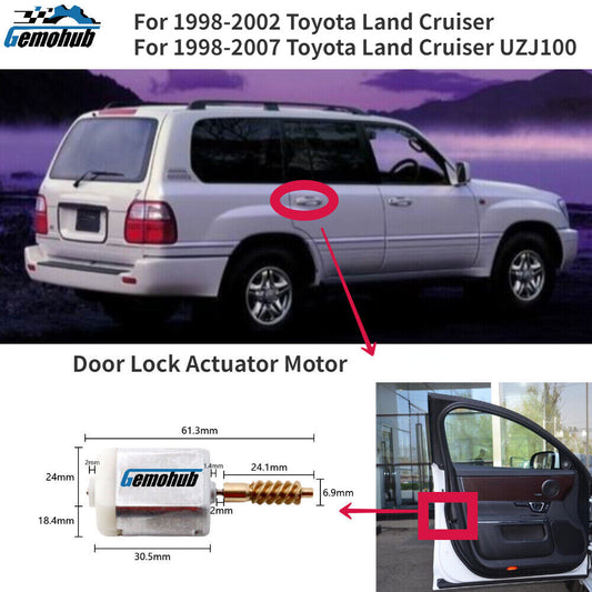 For 1998-2002 for Toyota for Land Cruiser 1998-2007 UZJ100 Door Lock Latch Motor