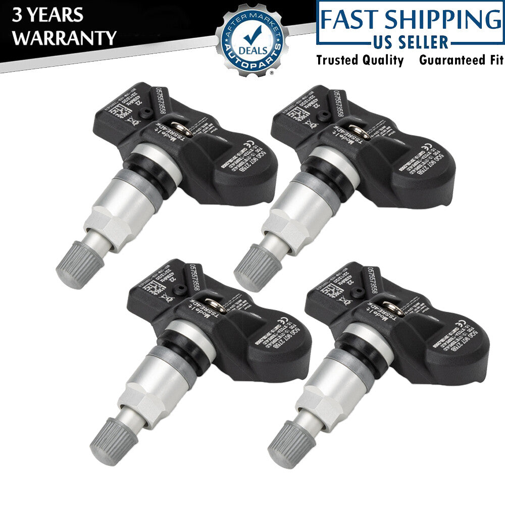 4PCS 5Q0907275B Tire Sensor TPMS for Audi A3 Q8 RS3 RS5 TT for Porsche for VW for Tiguan