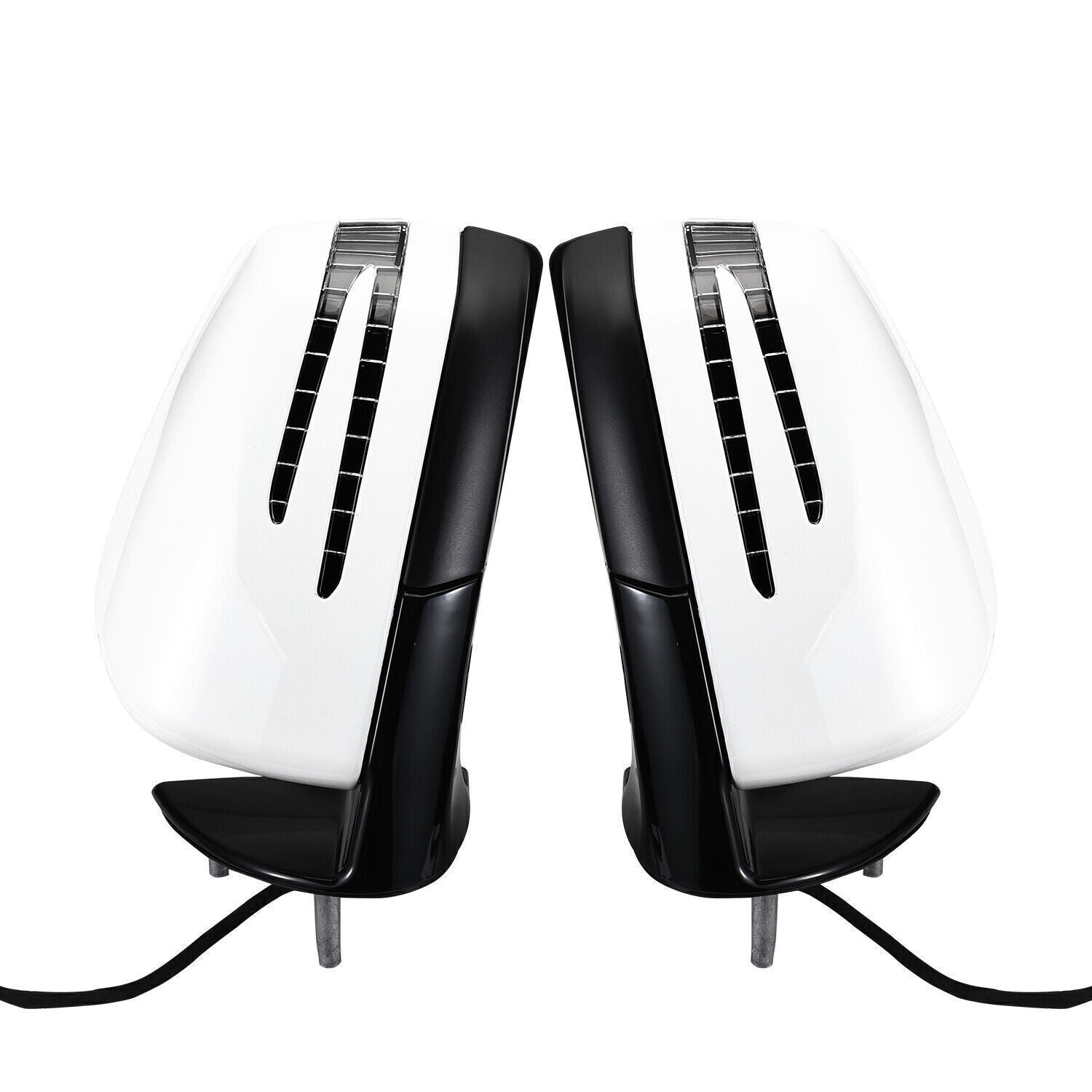 Suitable for Mercedes-Benz M GL-Class ML63 ML350 2005-2011, white, 1 pair of side door mirrors.