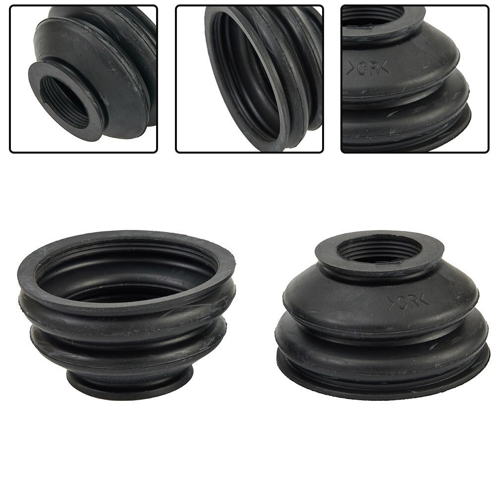 2-piece rubber dust cover and ball joint shoe, rail rod end