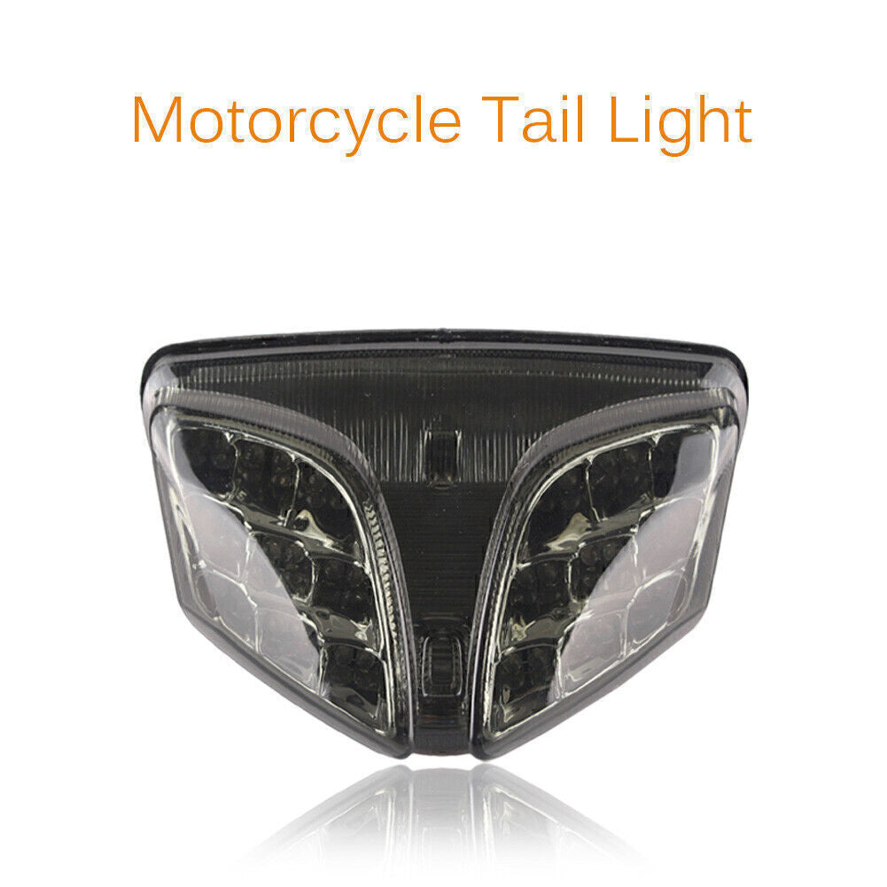 LED Tail Light Brake Lamp Turn Signals Smoke Lens Fit for Suzuki GSXR 600 750 08-12