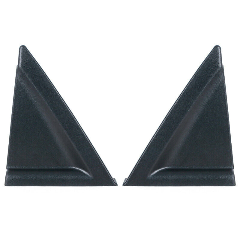 1 Pair Rear Door Delta Molding Triangle Plate Cover for Kia Spectra 2004-2009