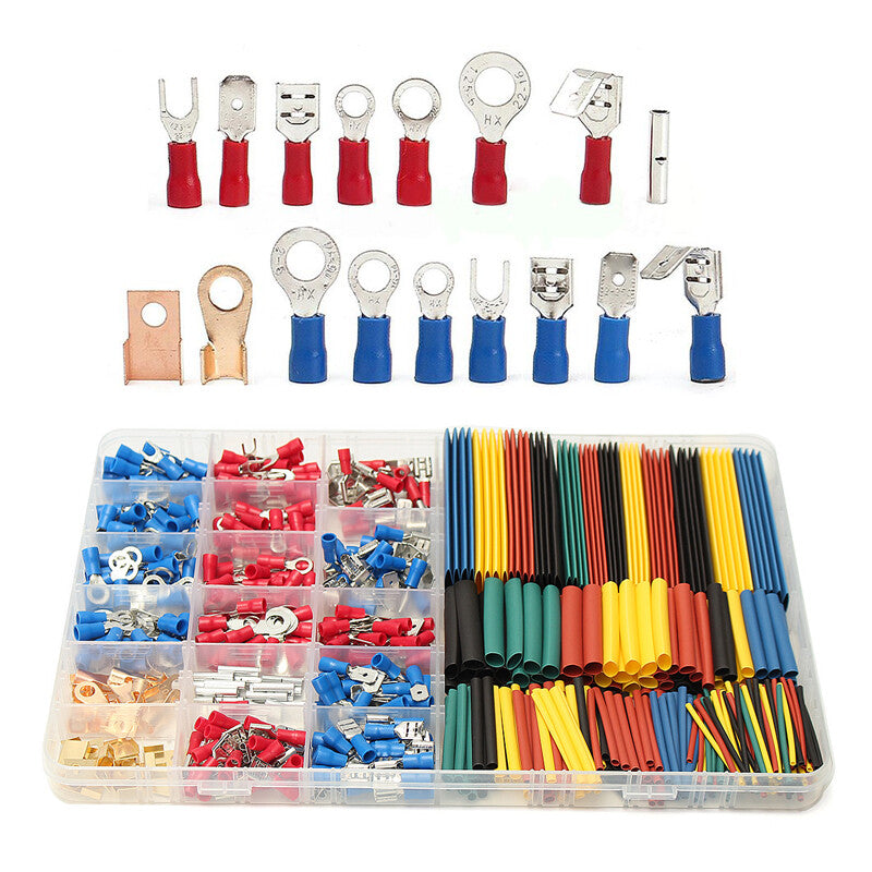 Automotive wiring harness kit 350 terminal connector with 328 heat shrink tubing