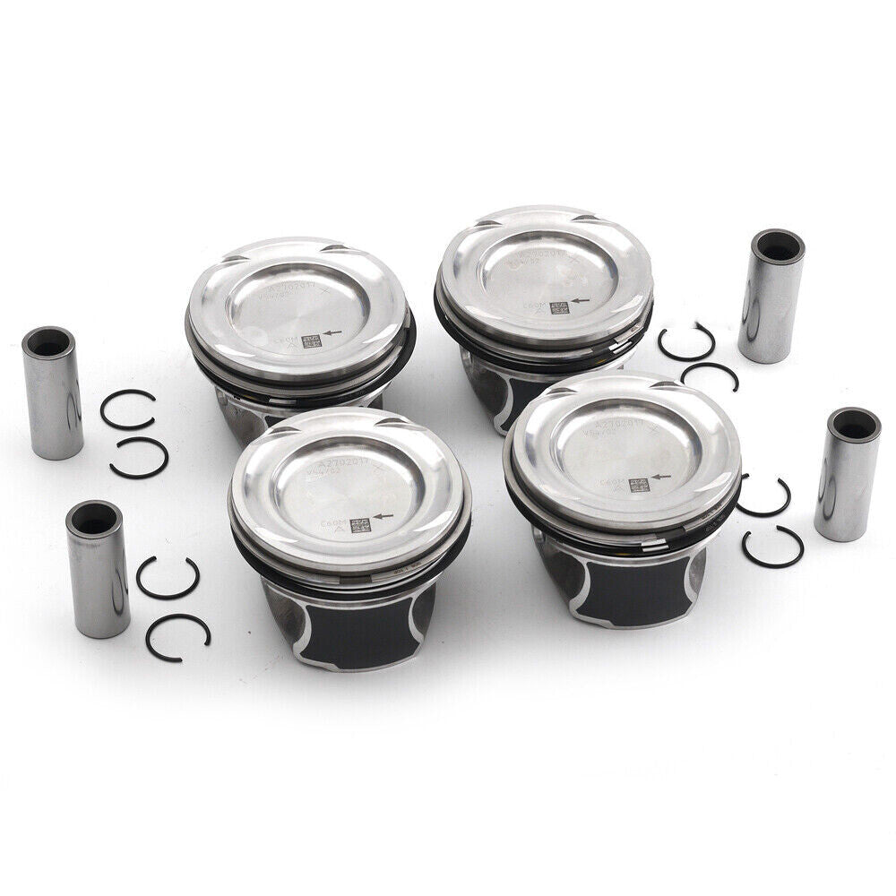 4PC Pistons  Rings Set KS for Mercedes-Benz CLA250 B250 X117 M270.920 2.0T