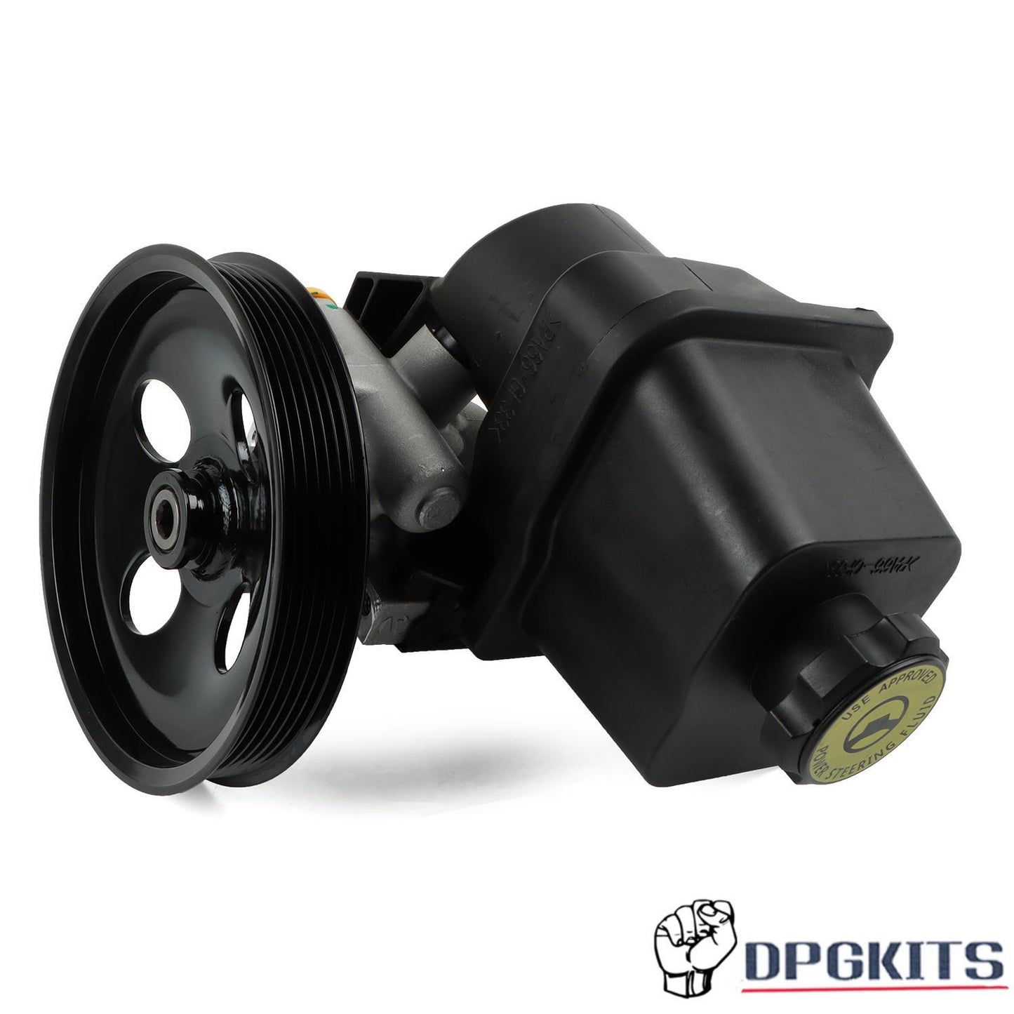 Power Steering Pump W/ Pulley  Reservoir for GMC Envoy 2002-2009 L6 4.2L Petrol