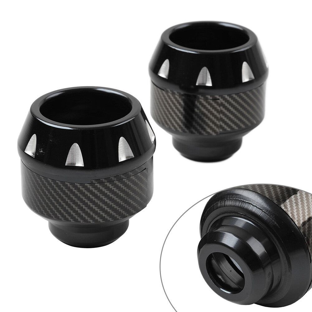 Sturzschutz Sturzpads Crashpads Engine Collision Protector Alu Schwarz Motorrad