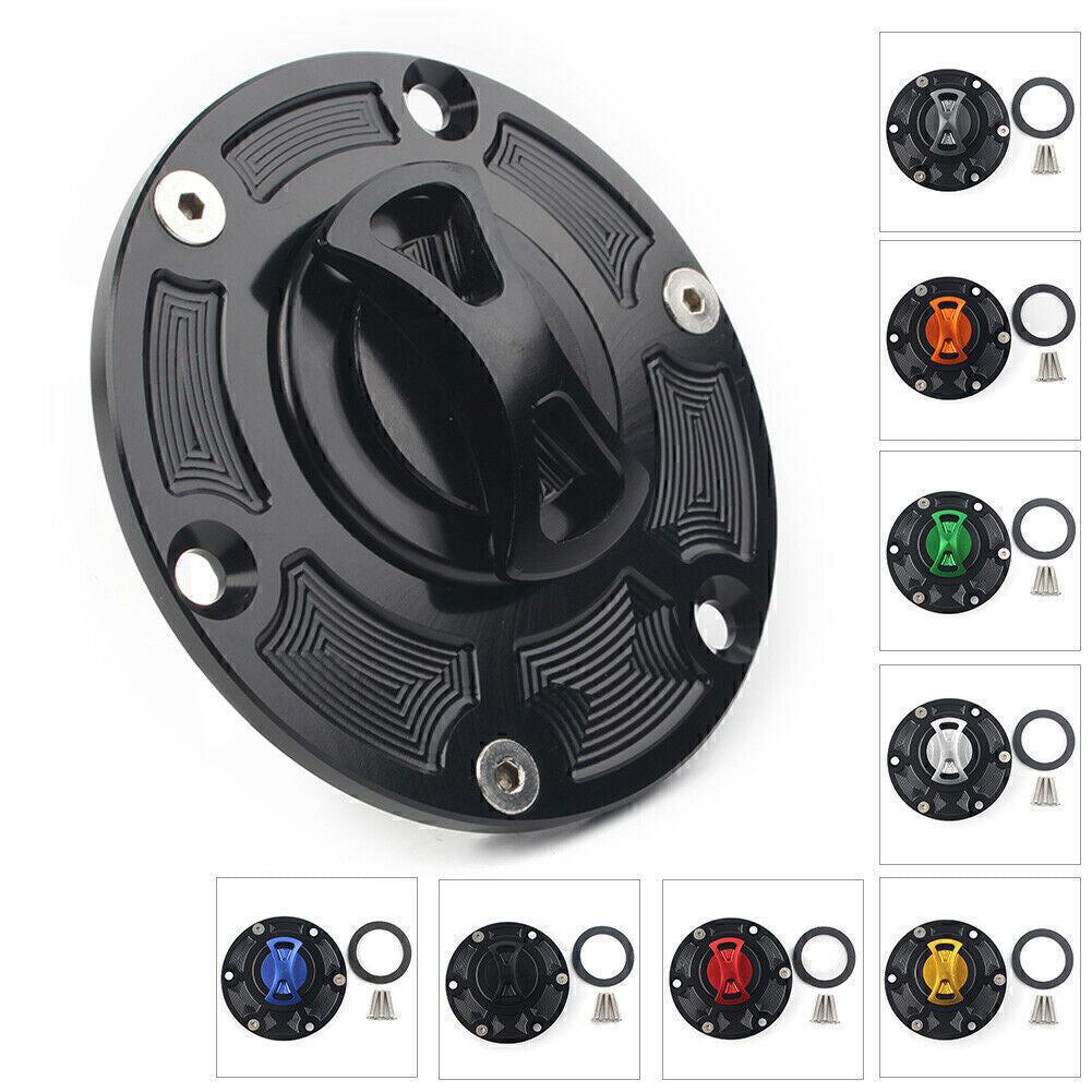 CNC Fuel Gas Tank Cap Cover for RS125/RS250 RSV1000 Tiger 800 1050 Red