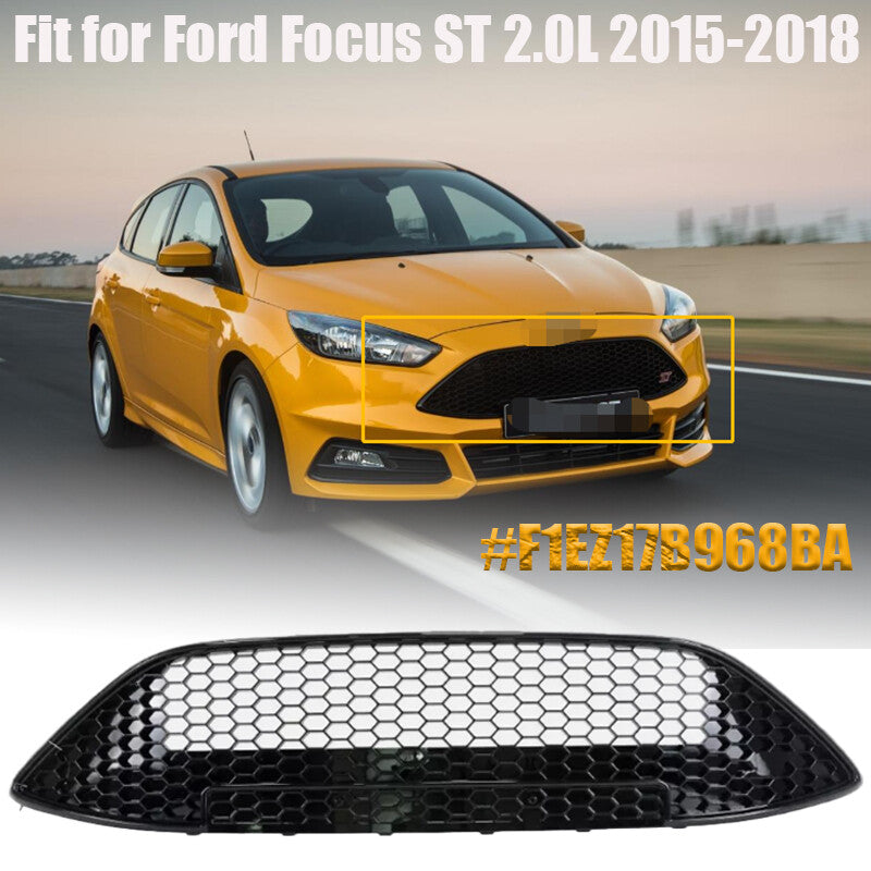 F1EZ17B968BA Front Bumper Cover Grille Fit for Ford Focus ST 2.0L 2015-2018