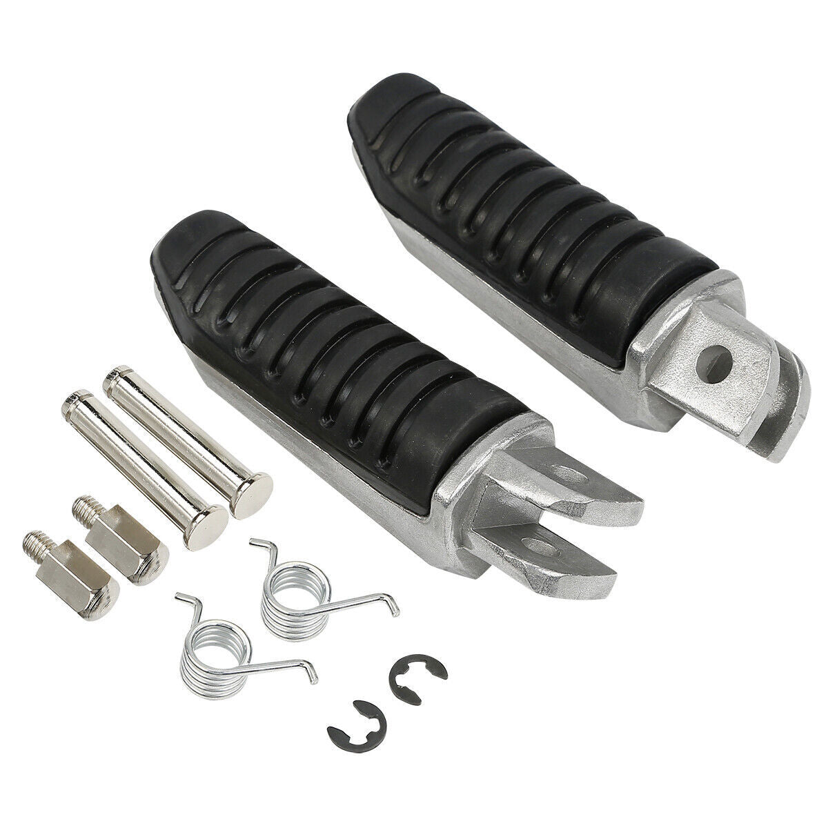 Rear Passenger Footrests Foot Pegs Brackets for Suzuki GSX1300R GSX1300 99-12