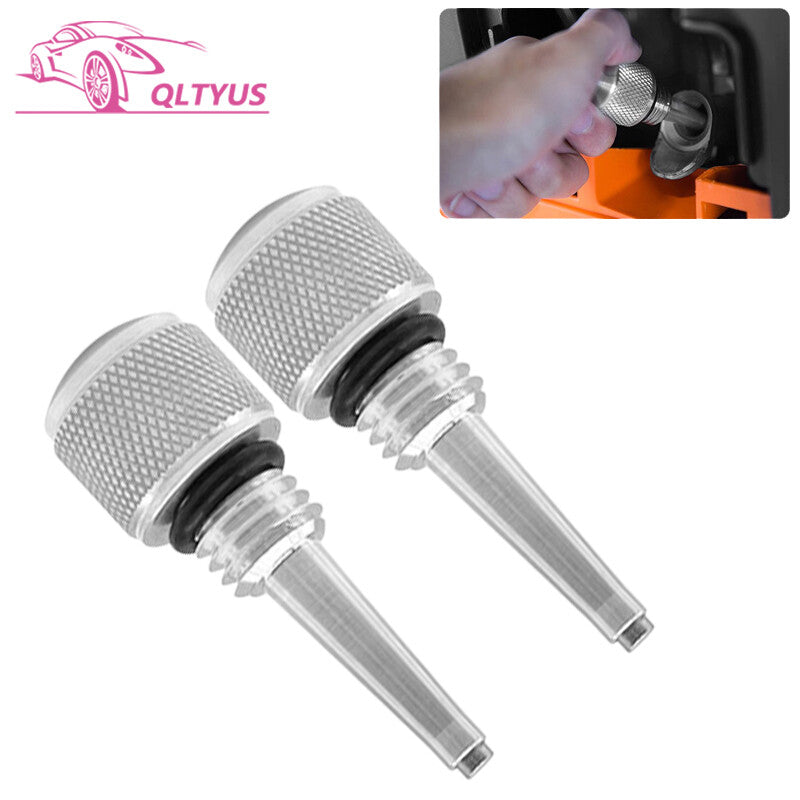 2-Piece 55201 Magnetic Oil Drop Rod M18 x 2.5 for WEN 56125i Compatible, Silver