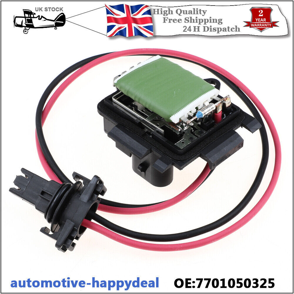 for Vauxhall Vivaro for Renault Trafic for Opel Vivaro 01-14 Heater Blower Fan Resistor