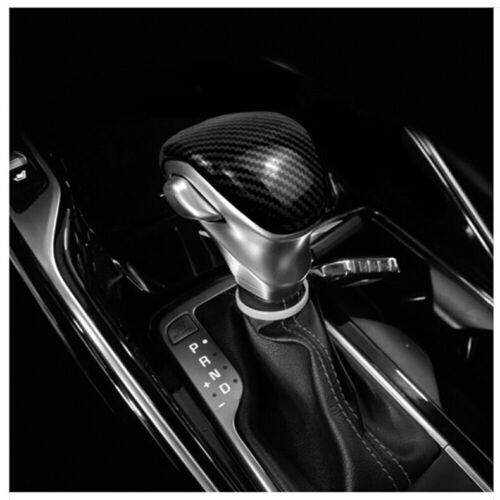for Kia Sorento 2021-2023 Carbon Fiber Inner Gear Shift Knob Cover Head Trim Cap