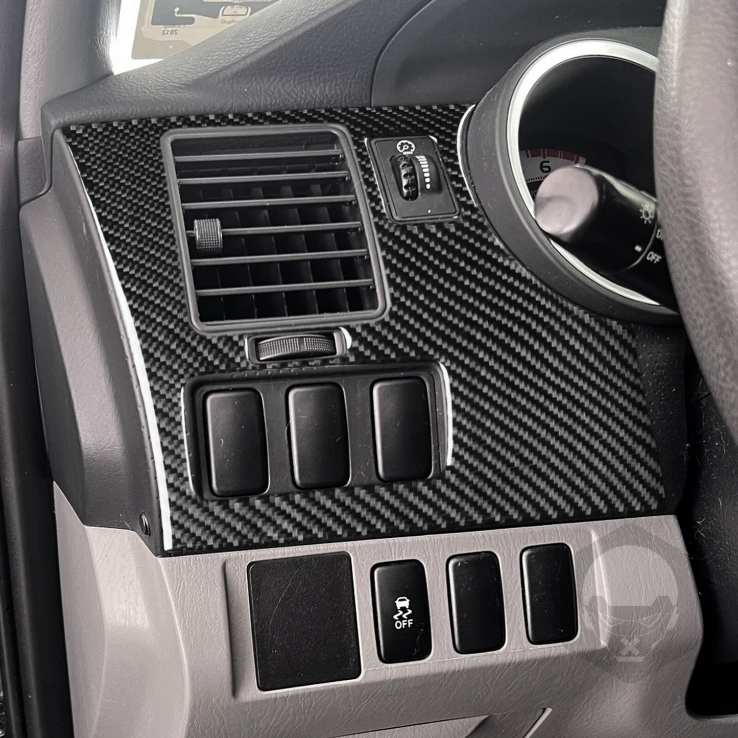 20-piece genuine carbon fiber kit for complete interior trim protection on the for Toyota Tacoma 2005 - 15