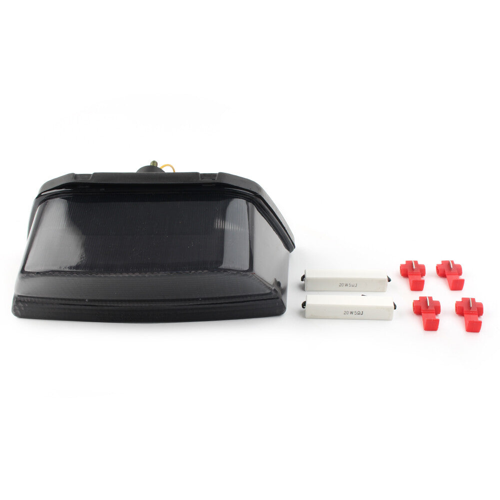 Smoke LED Tail Light Brake Turn Signals Fit for Kawasaki ZRX1100 ZRX1200 1999-2004