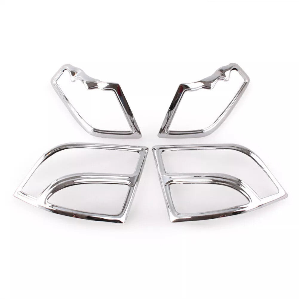 Chrome Saddlebag Light Accents Fairing Trim for Honda Goldwing GL1800 2001-2011