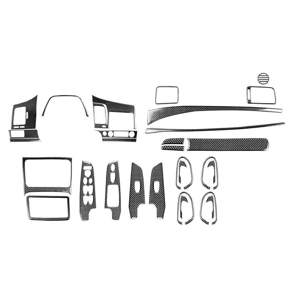 29x carbon fiber interior trim cover for Honda for Civic 8th generation, 2006-11