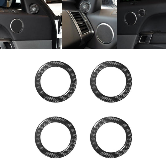 Carbon Fibre Small Speaker Trim For Land for Range Rover Sport 2014-2017