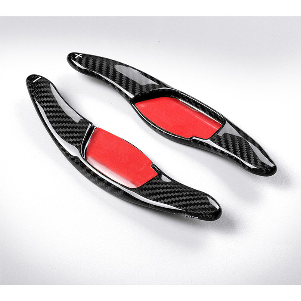 Carbon Fiber Steering Wheel Paddles Shifter For Toyot@ for Camry / for Corolla RAV4 Zelas