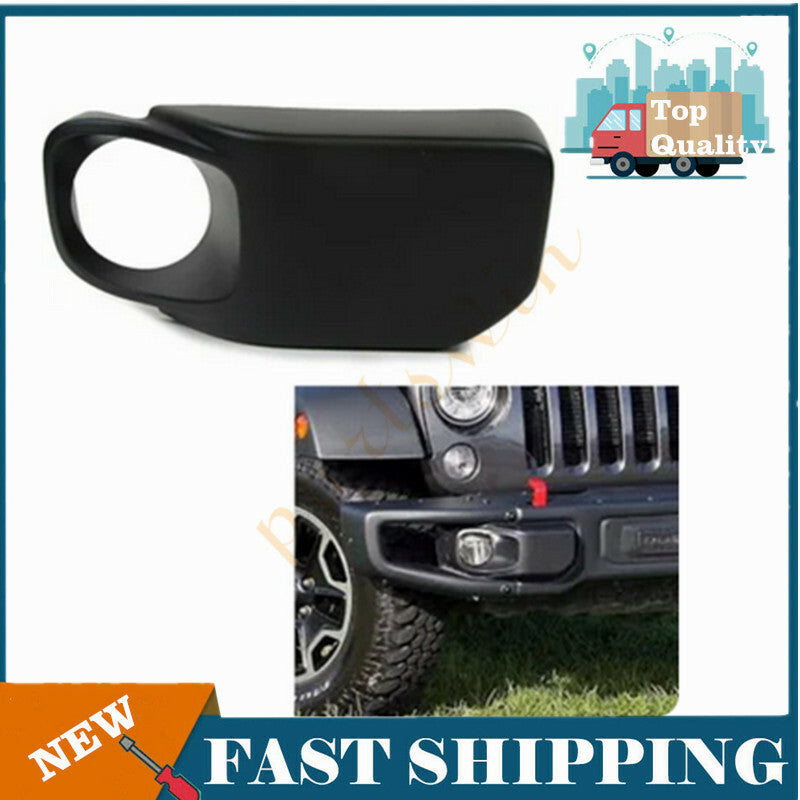 new front steel bumper fog light bezel protectors for 2013-2017 for Jeep Wranglers